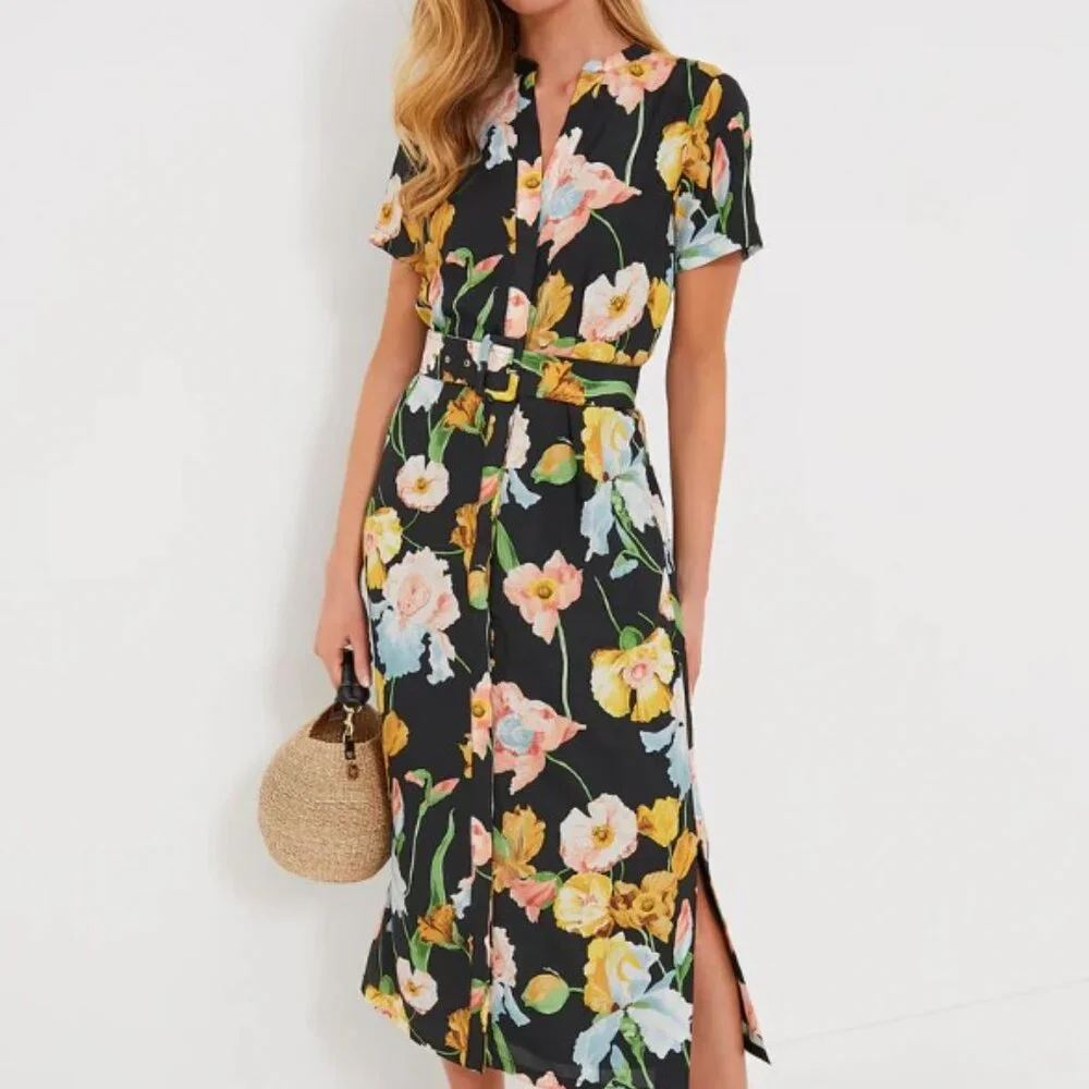 NTW - Tuckernuck - Moonlit Iris Camille Dress - Size M - Picture 4 of 10